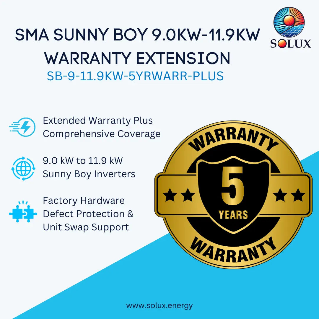 Promotional graphic for SMA Sunny Boy 9.0KW-11.