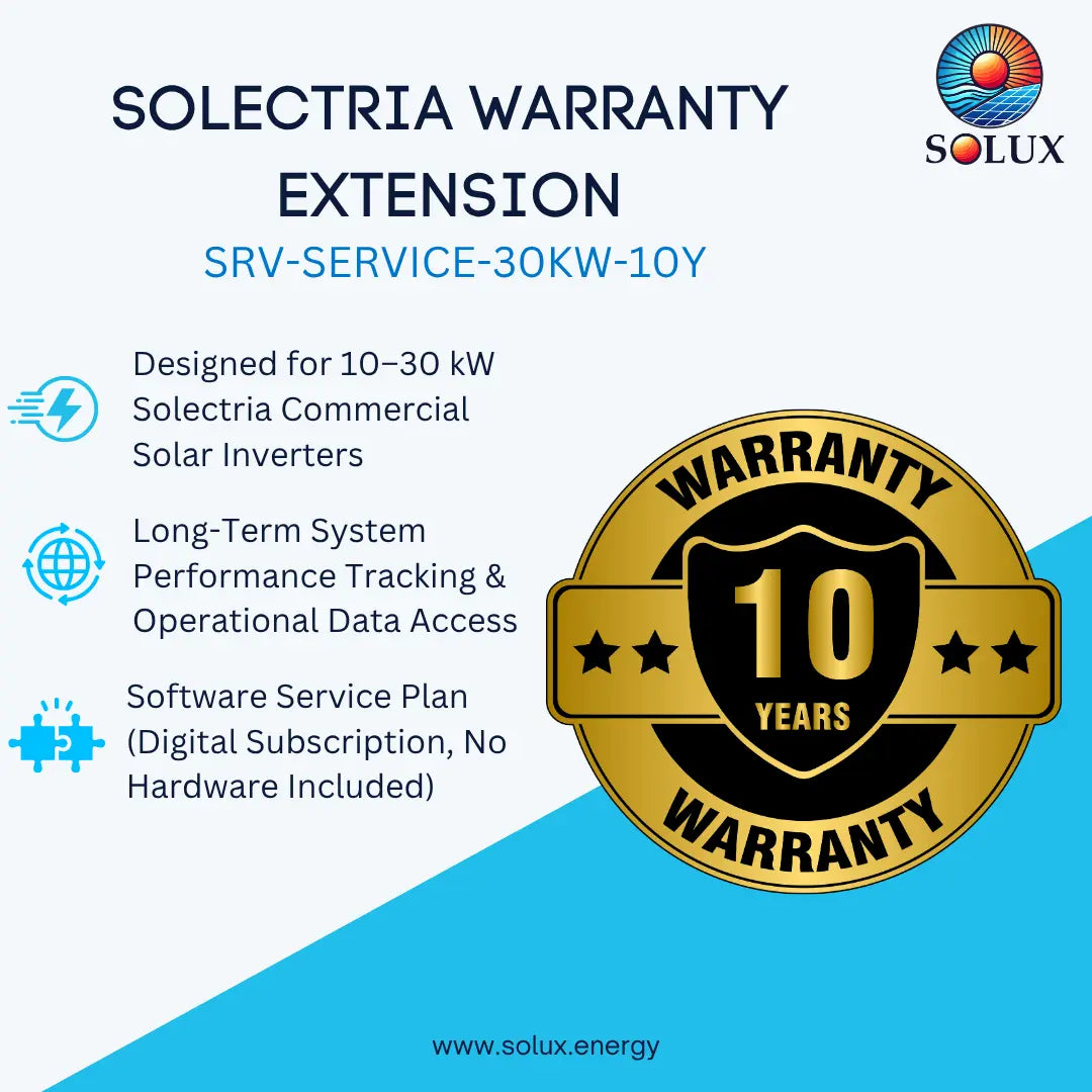 Yaskawa Solectria SRV-SERVICE-30KW-10Y 30kW 10-Year SolrenView Monitoring Service