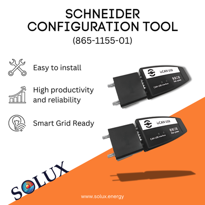 Conext XW Pro Configuration Tool for Schneider Electric inverters.