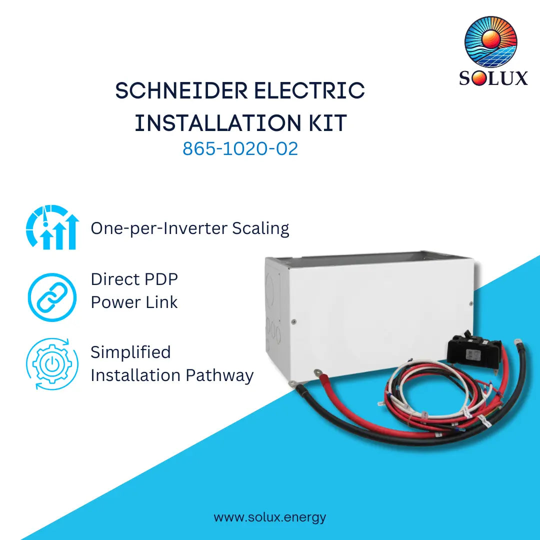 This is an image of schneider electric conext xw installation kit