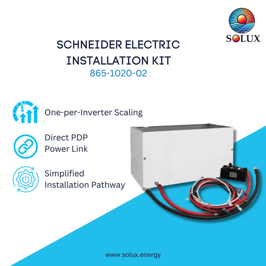 This is an image of schneider electric conext xw installation kit