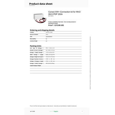 865-1020-02-Schneider Conext XW+ Accessories