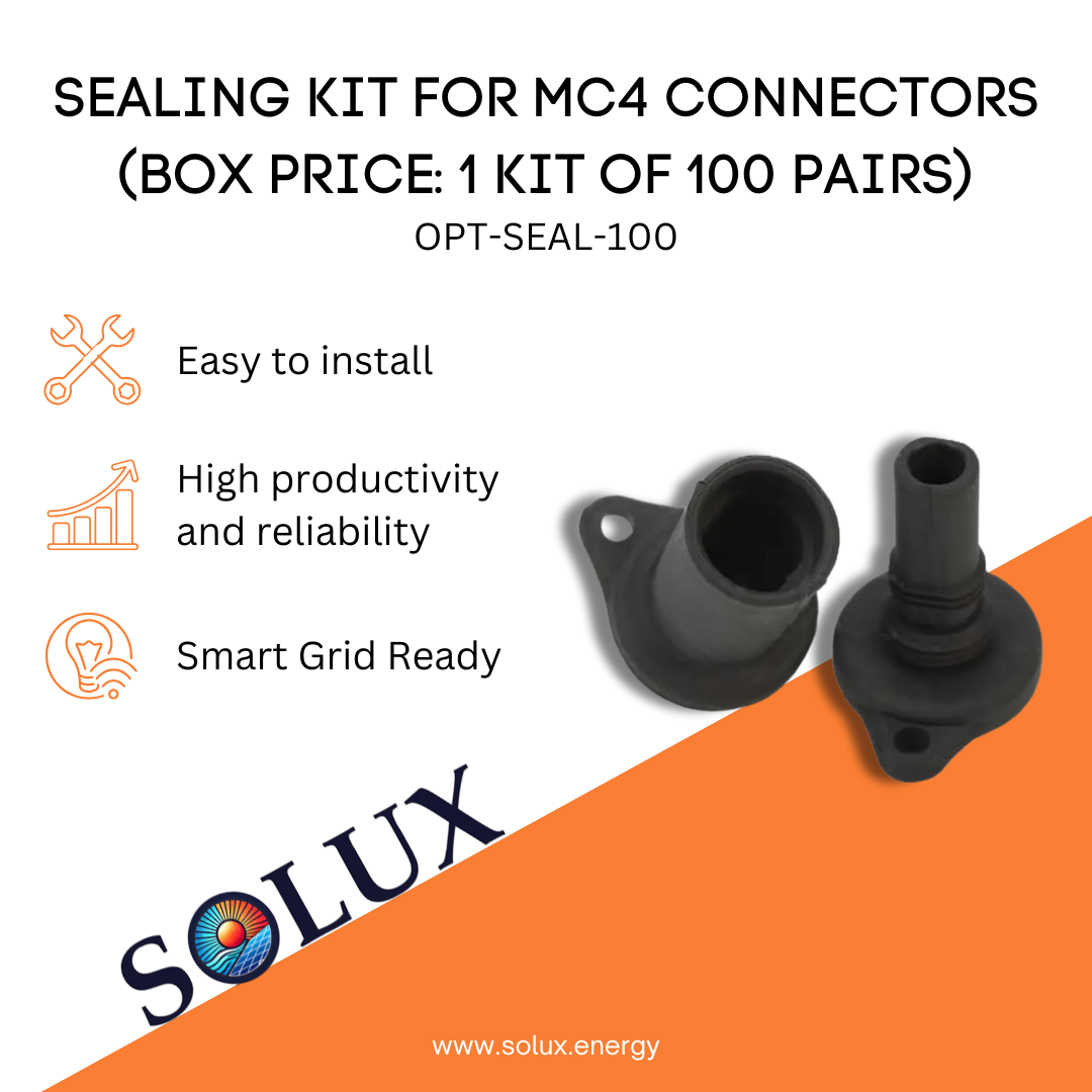 This is an image of Seal Kit for MC4 connectors (Box Price: 1 Kit of 100 pairs).