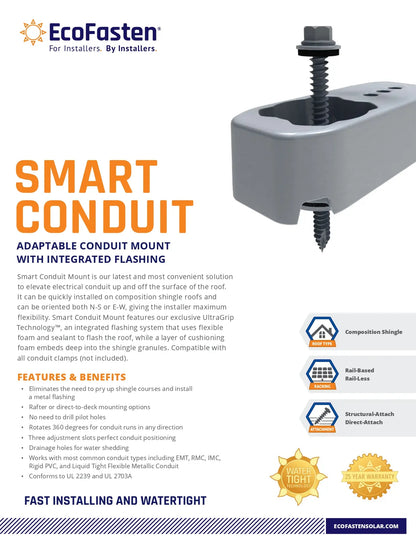 EcoFasten 4011017 Smart Conduit