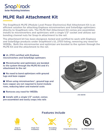 242 92093 Rail Attachment