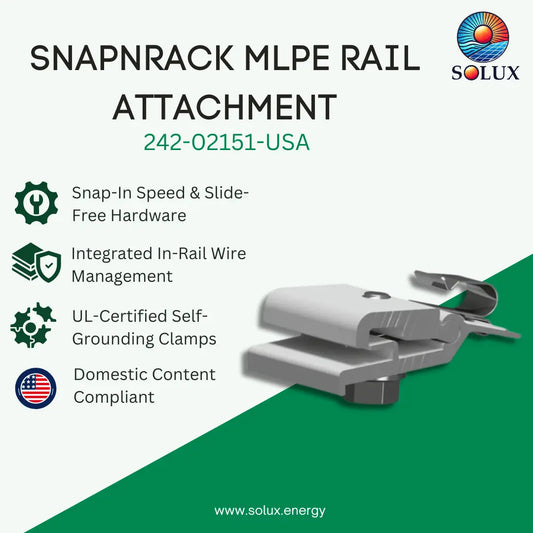 SnapNrack 242-02151-USA MLPE Rail Attachment