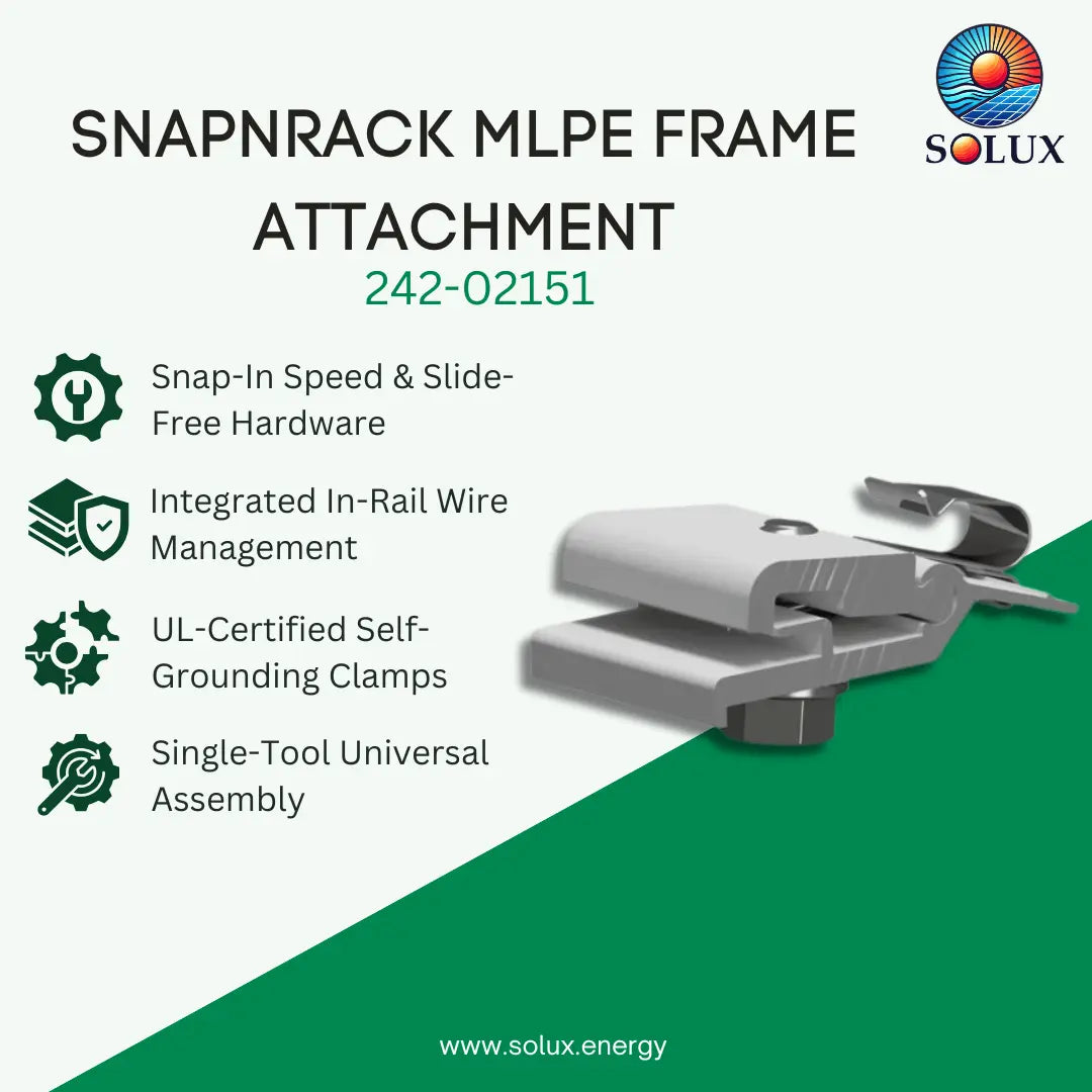 SnapNrack 242-02151 MLPE Frame Attachment Kit