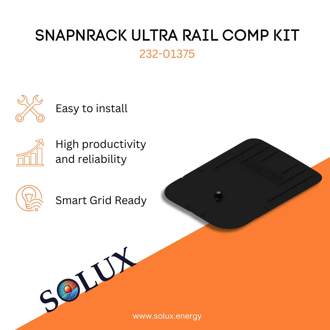 This is an image of SnapNrack Ultra Rail Comp Kit