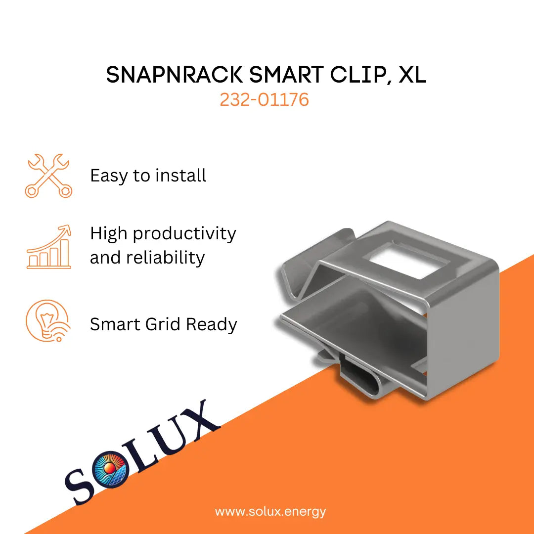 This is an image of SnapNrack Smart Clip, XL, 232-01176