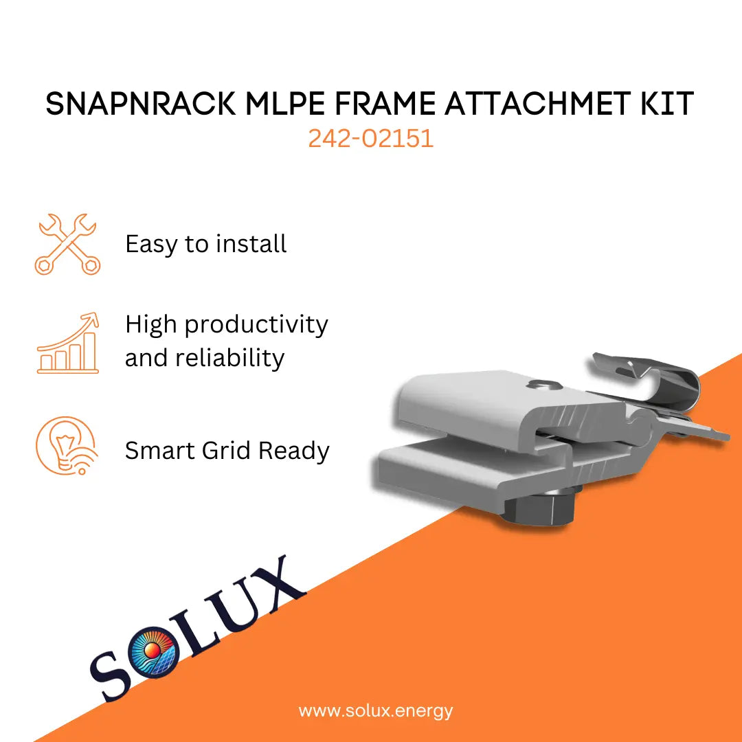 This is an image of SnapNrack MLPE Attachement Ultra Rail Kit, 242-02151