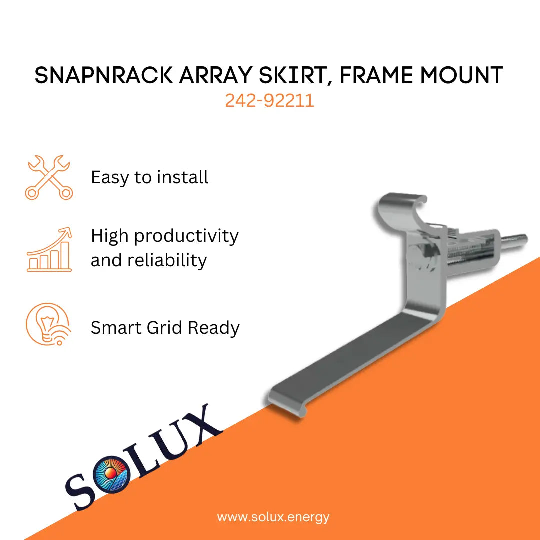 This is an image of SnapNrack Array Skirt Splice, 232-01251 