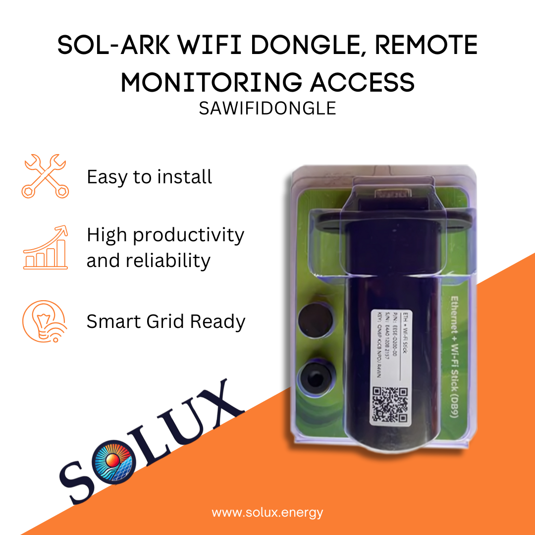 This is an image of Sol-Ark Wifi Dongle, Remote Monitoring Access, SAWIFIDONGLE
