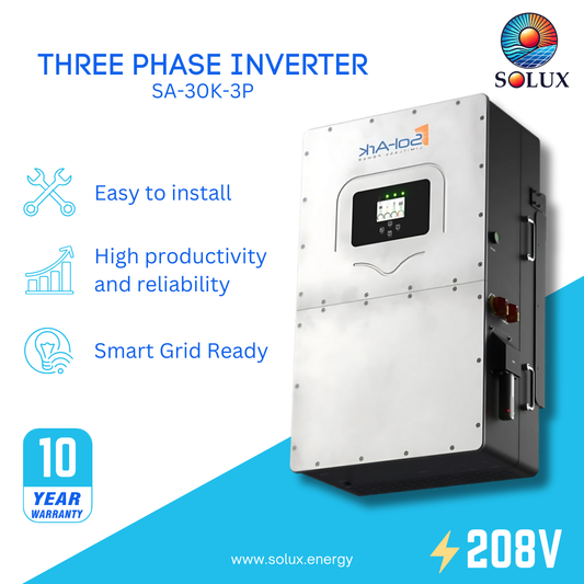 This is an image of Sol Ark Three Phase Inverter SA-30K-3P