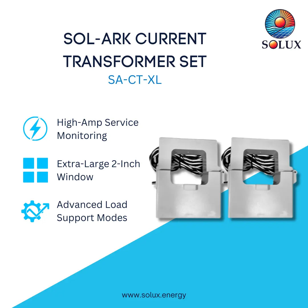 This is an image of sol-ark current transformer set 