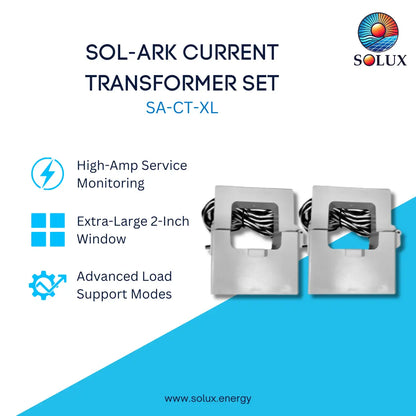 This is an image of sol-ark current transformer set 