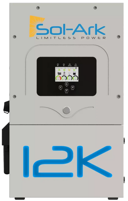 Product Image of Sol-Ark 12kW Hybrid Inverter with EMP (SA-12K-2P-EMP)