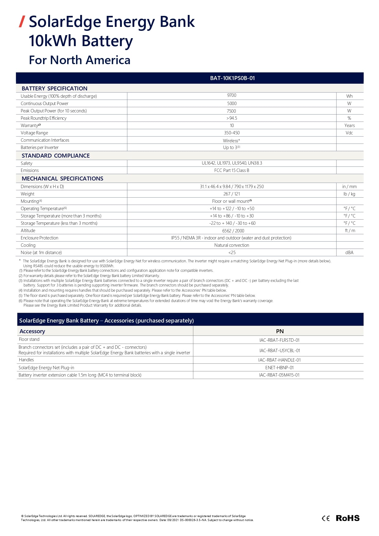 SE-BAT-10K1PS0B-01 solaredge energy bank 10kwh