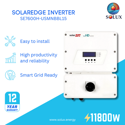 This is an image of SolarEdge Energy Hub HD-Wave 7.6kW 1-Ph Residential Inverter