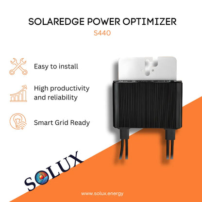 Solaredge Power Optimizer S440 – Solux, LLC Solaredge Power Optimizer S440 – Solux, LLC