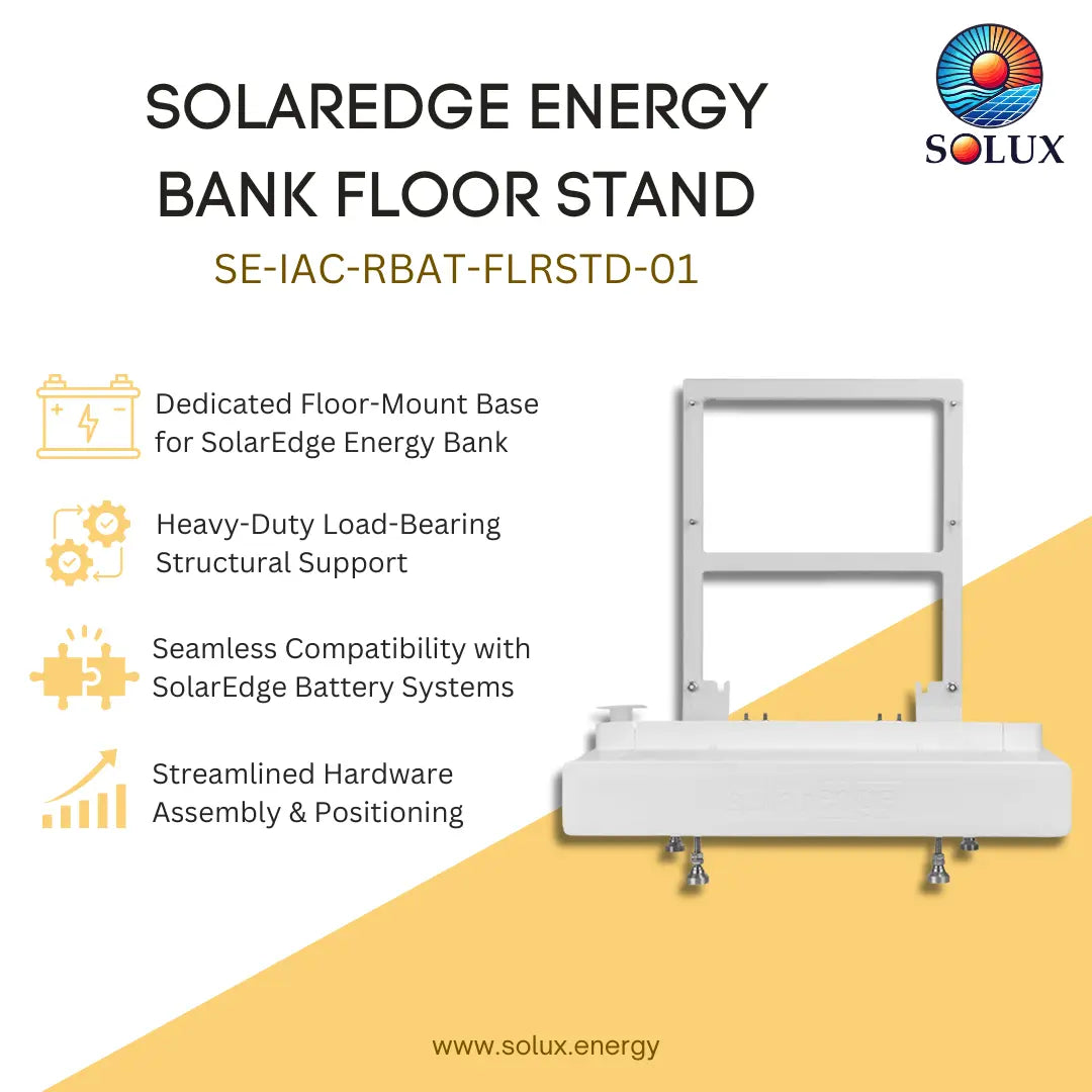 SolarEdge SE-IAC-RBAT-FLRSTD-01 Energy Bank Floor Stand Kit