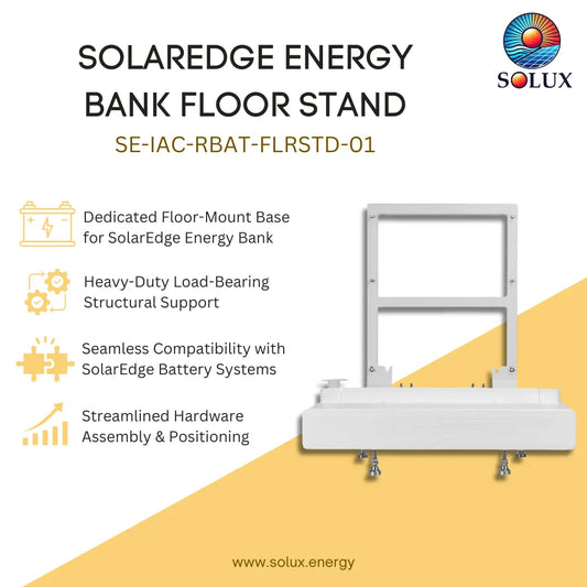 SolarEdge SE-IAC-RBAT-FLRSTD-01 Energy Bank Floor Stand Kit