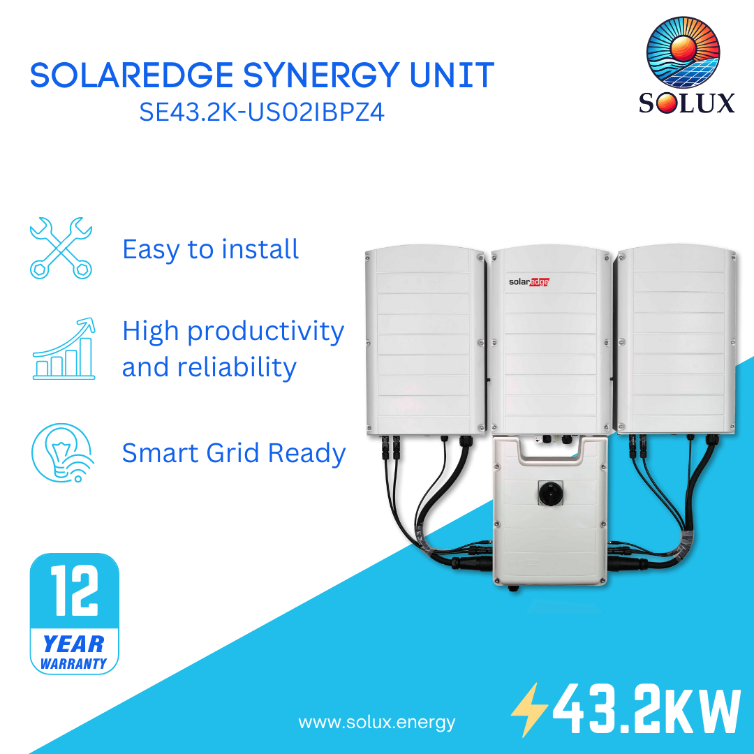 This is an image of SolarEdge Three Phase Inverter Solar SE43.2K-US02IBPZ4 Clearance