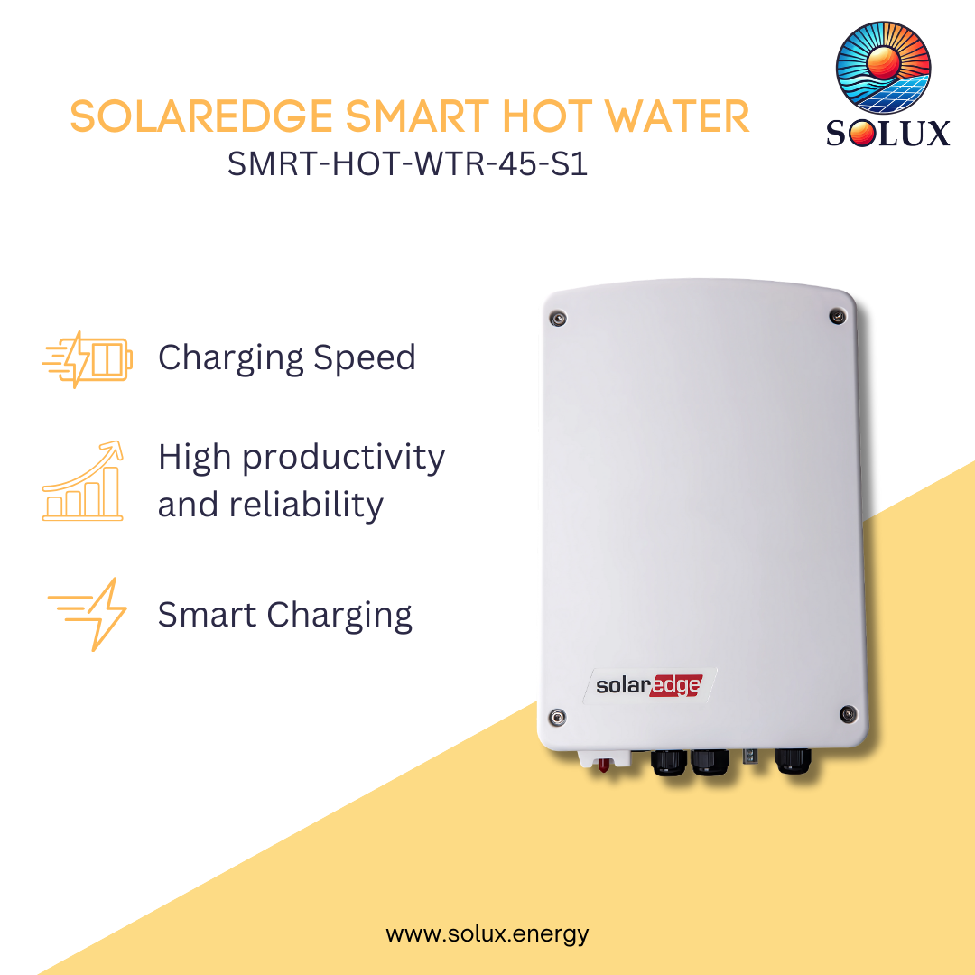 Smart Solaredge 600w Solar Module Solaredge Solar Water Heater Kit – Solux, LLC