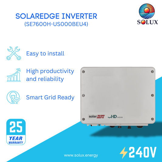 The solaredge 7600w setapp hd-wave inverter is a powerful and efficient solution for residential solar power systems.