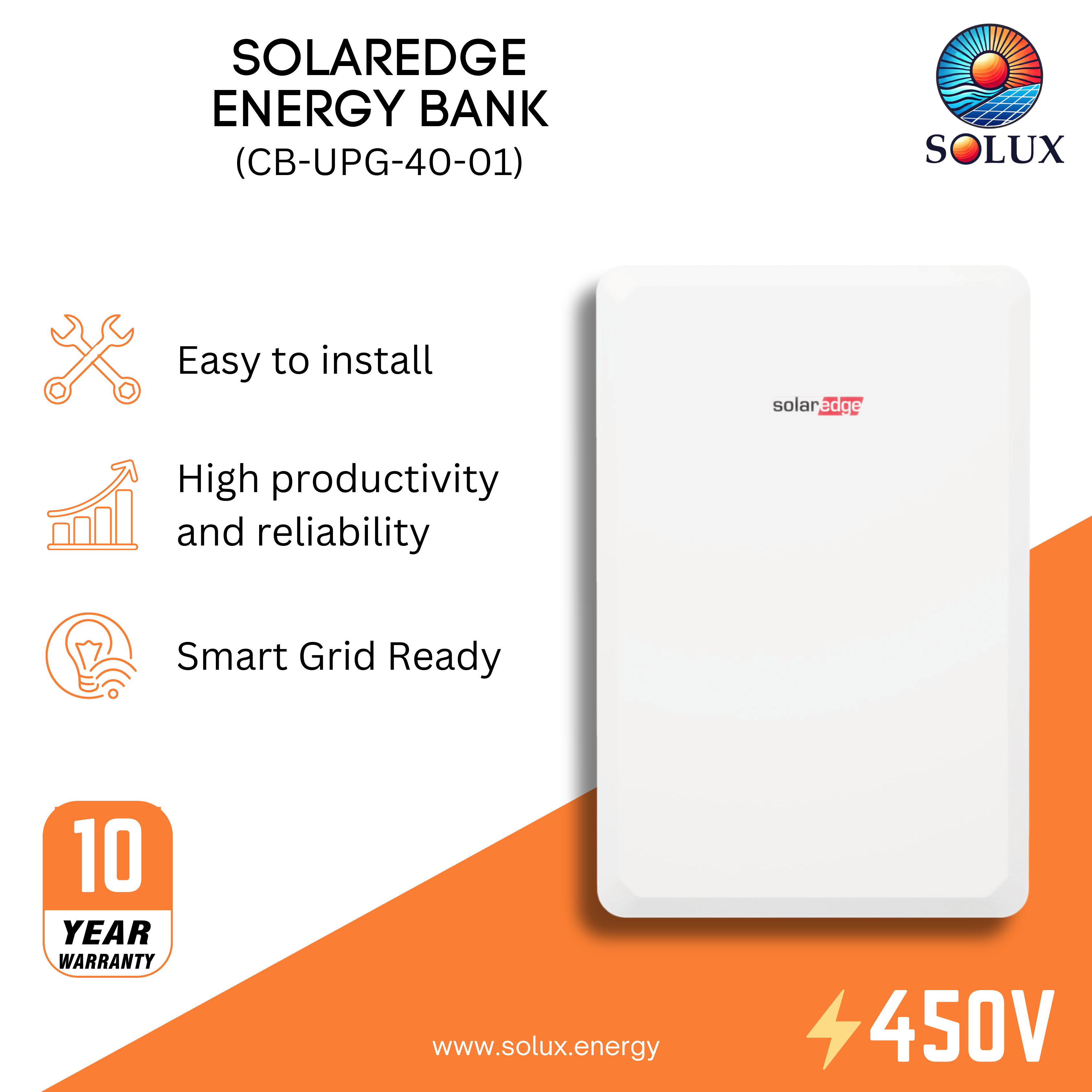 Protect your SolarEdge Backup Interface with this solaredge chint 40a circuit breaker.