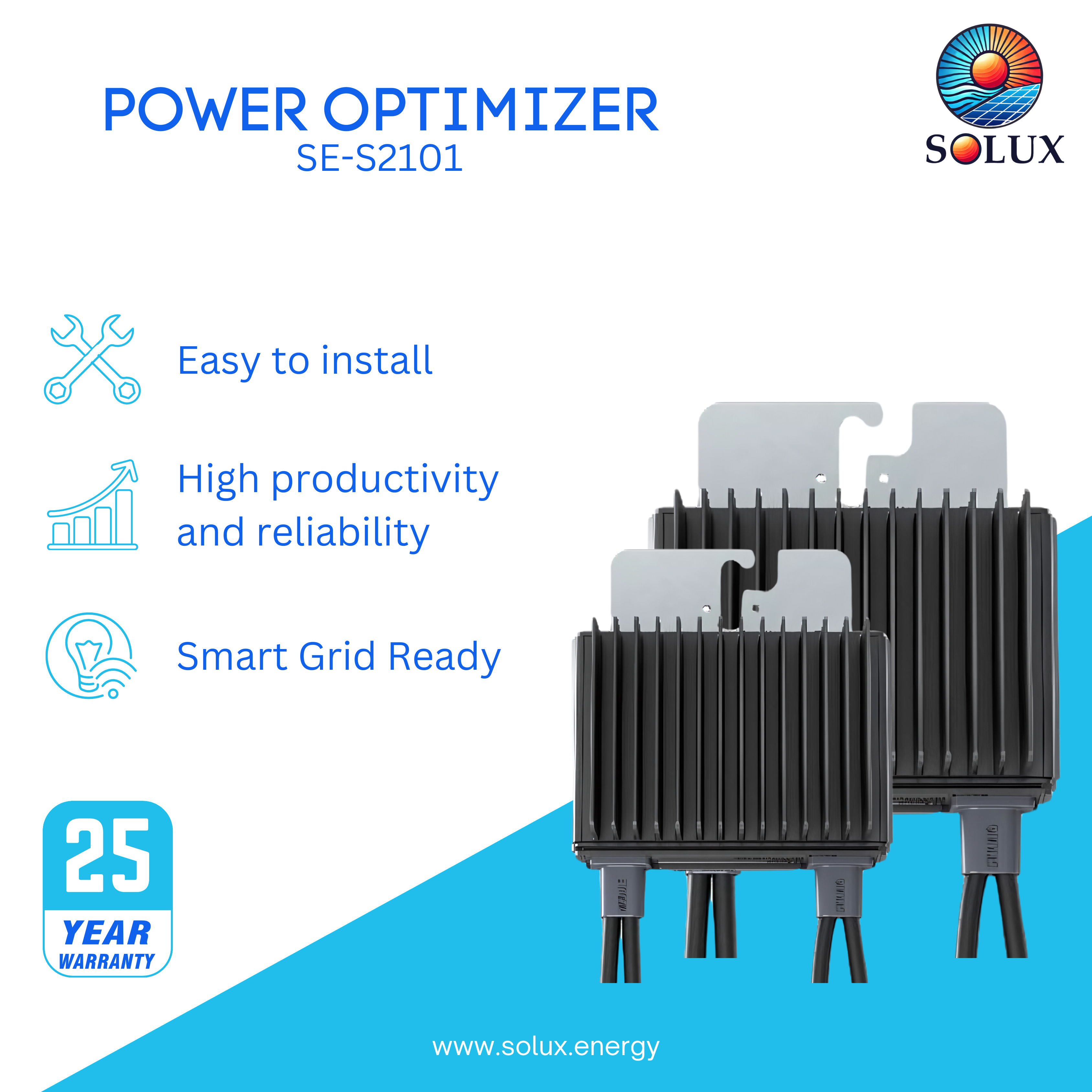 This is an image of SE-S2101 Power Optimizers