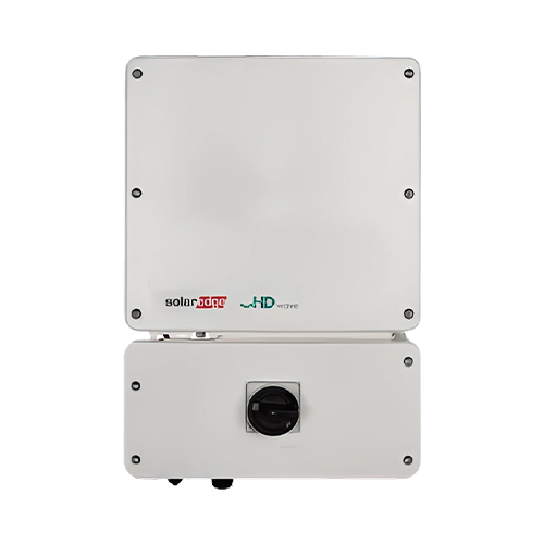 Product image of solaredge SE10000H-US000BNU4 three phase inverter on white background