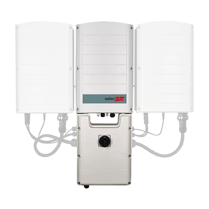 SolarEdge SE66.6K-USRP0BNU4 66.6kW Commercial Three Phase Primary Inverter on a white background