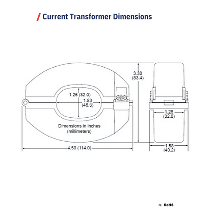 SEACT1250-400NA-20 current transformer metering