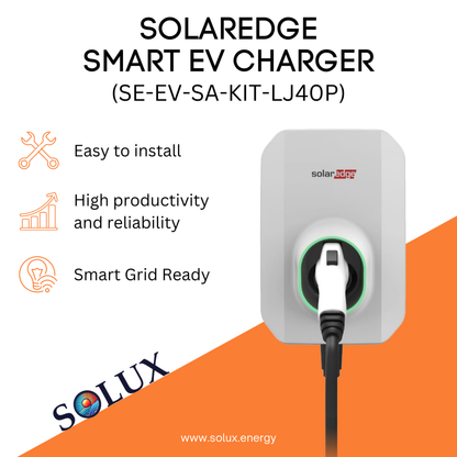 Charge your electric vehicle with solar energy using the solaredge ev charger.