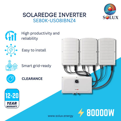 This solaredge 80kw 3 phase inverter is in clearance