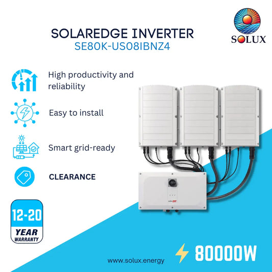 This solaredge 80kw 3 phase inverter is in clearance
