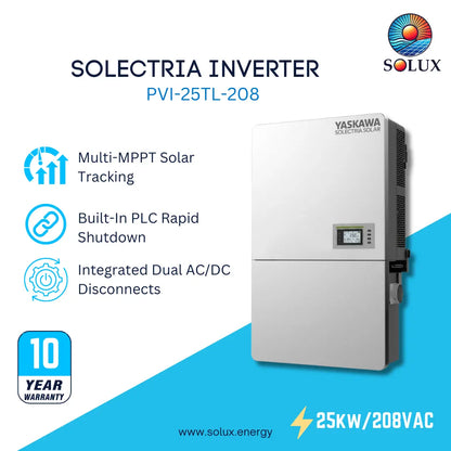 This is an image of Solectria 3 phase inverter PVI-25TL-208 25.0kW