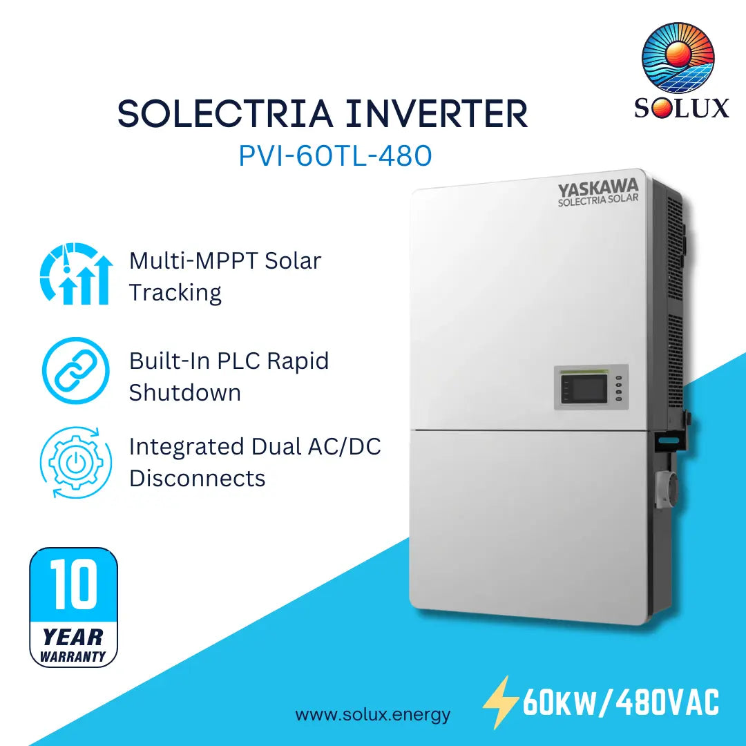 This is an image of Solectria Inverter 3 phased 60.0kW