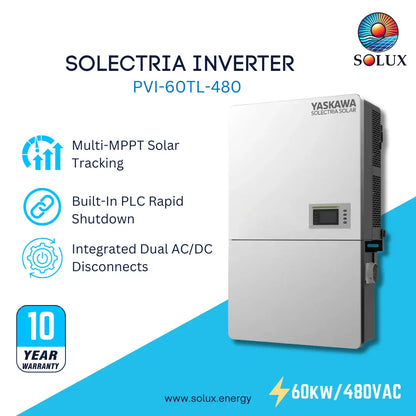 This is an image of Solectria Inverter 3 phased 60.0kW