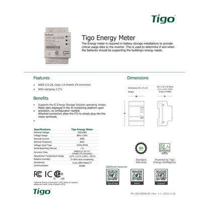 605-00200-00 commercial energy monitoring