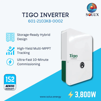 Tigo 601-2103K8-0002 3.8kW Hybrid Inverter