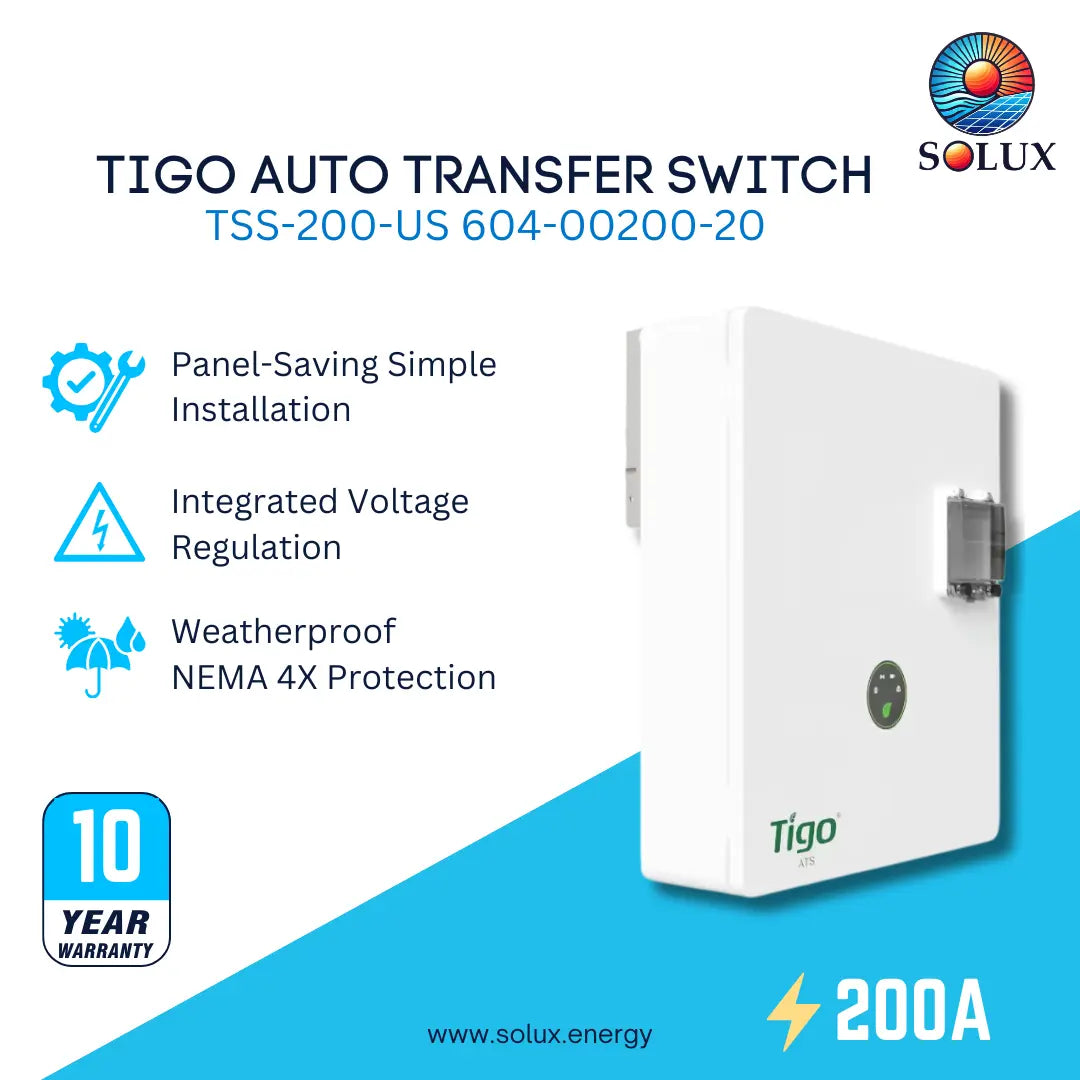 This is a graphic image for tigo auto transfer switch (ATC) main circuit breaker