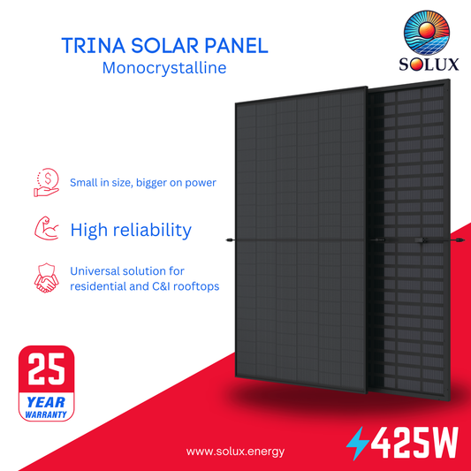 This is an image of TSM-425NE09RC.05 Trina Solar Panels