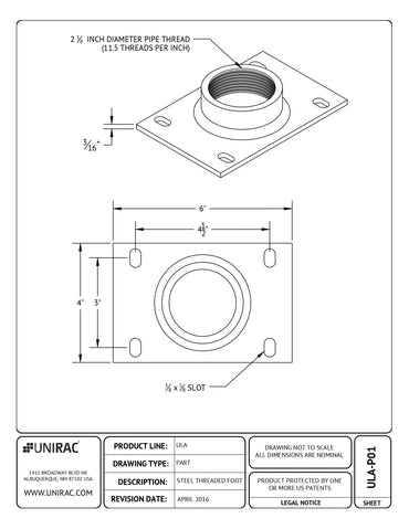 UNI-403216S foundation components