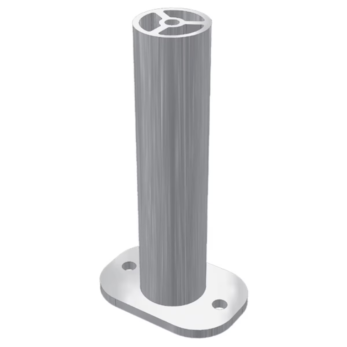 Unirac: UNI-004400M Unirac 2-piece stand-offs, 4", mill aluminum