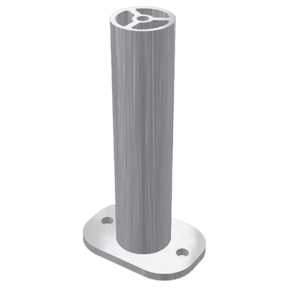 Unirac: UNI-004400M Unirac 2-piece stand-offs, 4", mill aluminum