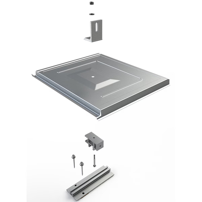 UNIRAC FLASHKIT TR FLAT-TILE MILL (Priced as 1 pc