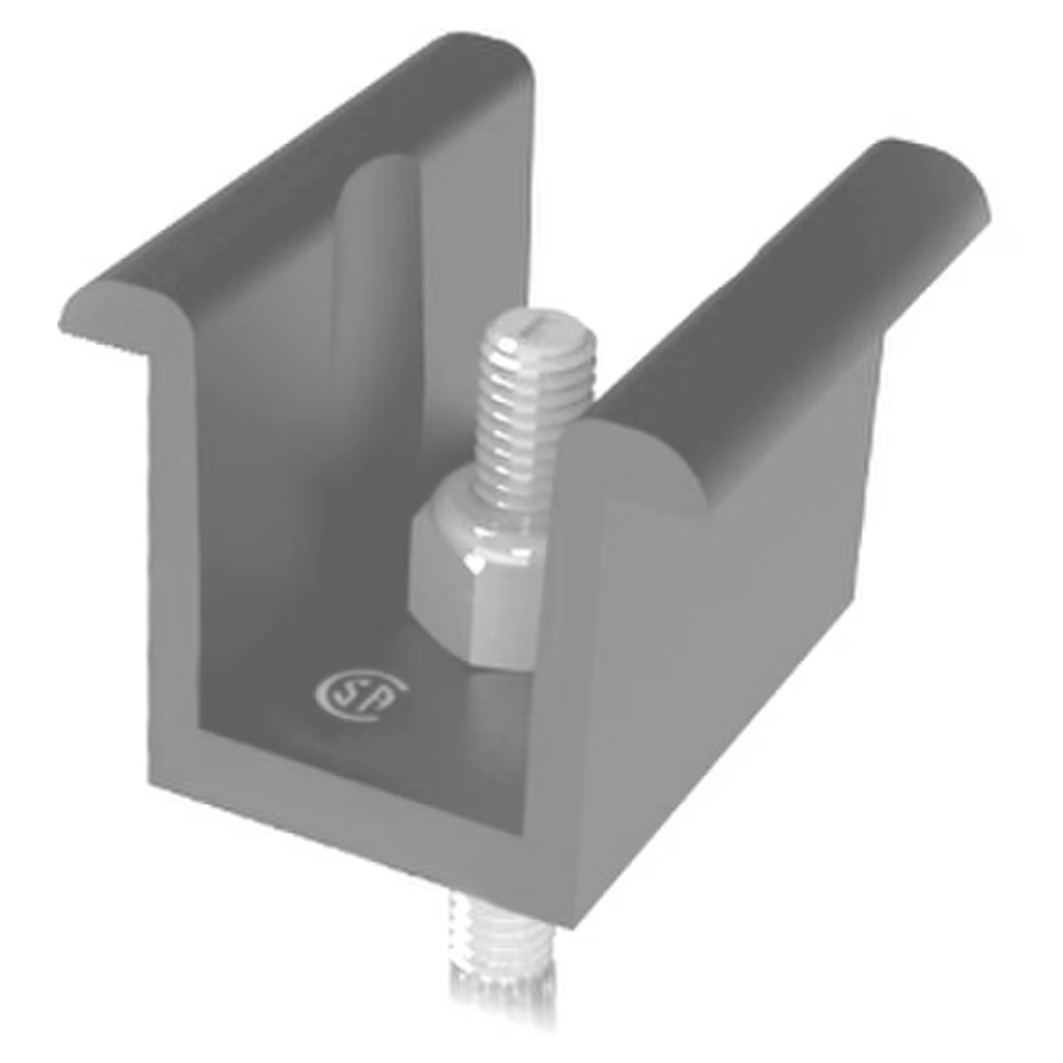 UNIRAC SM PROSERIES MID CLAMP MILL (Priced as 1 pc)