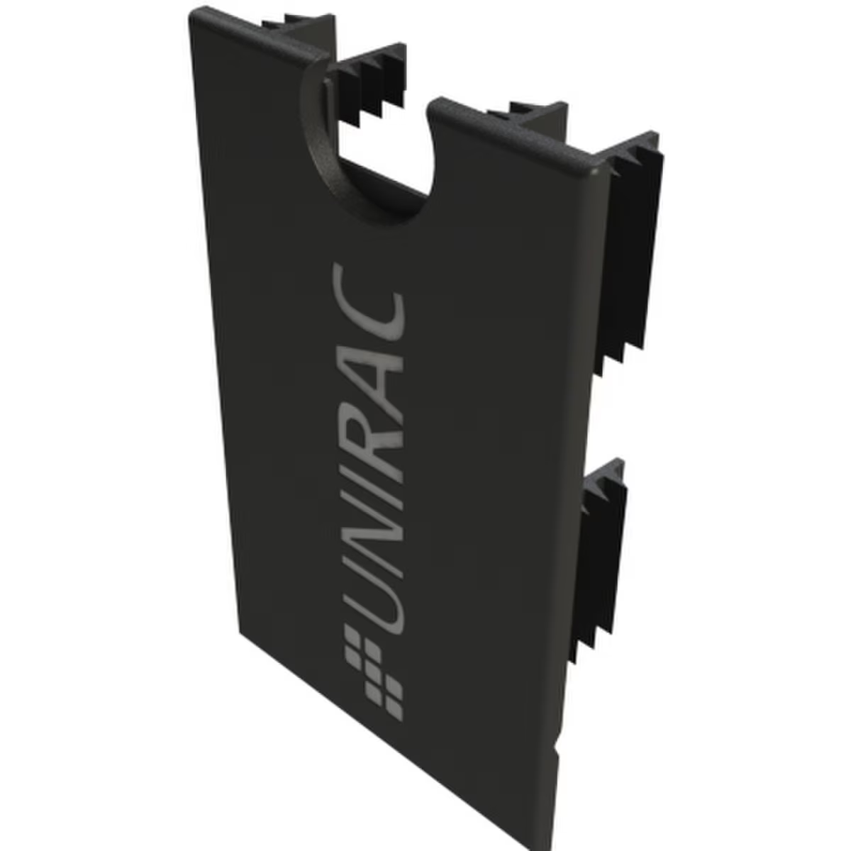 UNIRAC GFT RAIL END CAP, UV-BLK