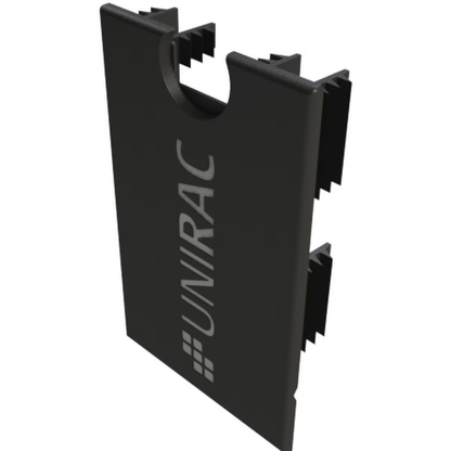 UNIRAC GFT RAIL END CAP, UV-BLK